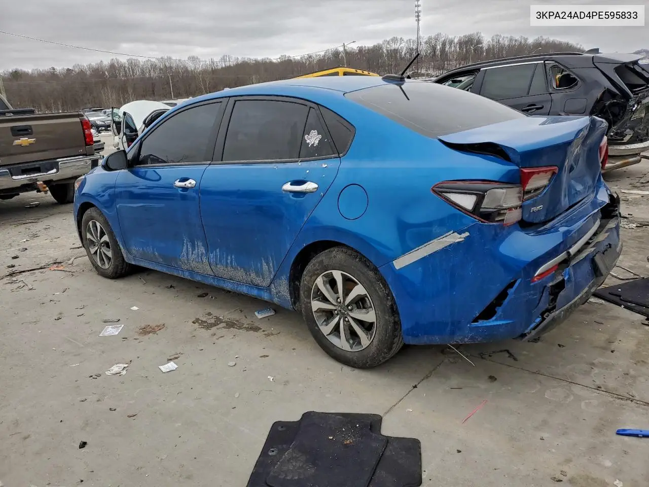 3KPA24AD4PE595833 2023 Kia Rio Lx