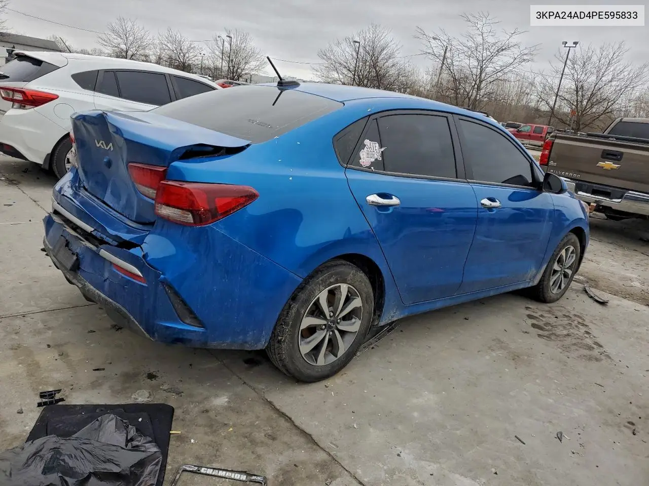 3KPA24AD4PE595833 2023 Kia Rio Lx