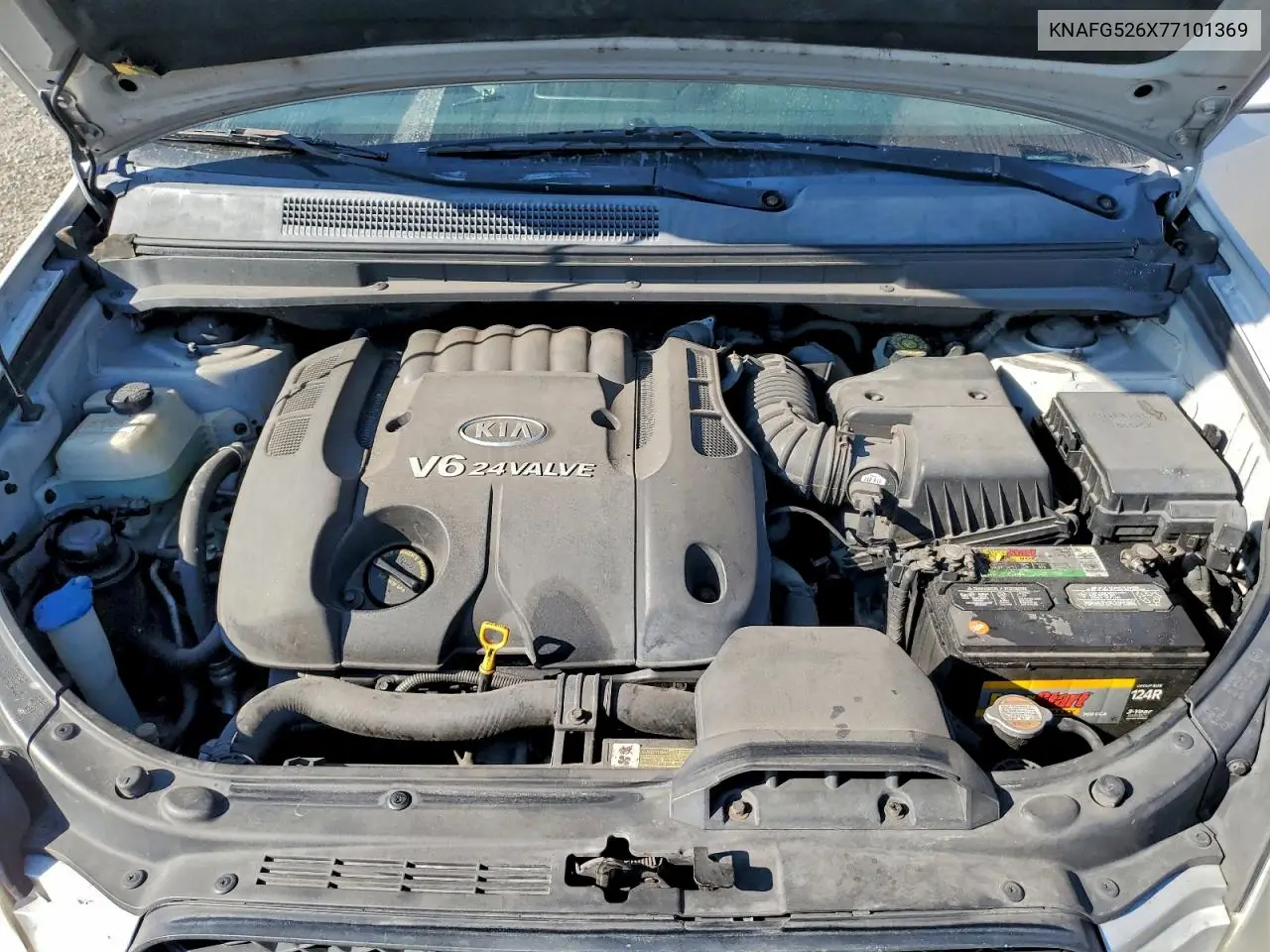 KNAFG526X77101369 2007 Kia Rondo Lx