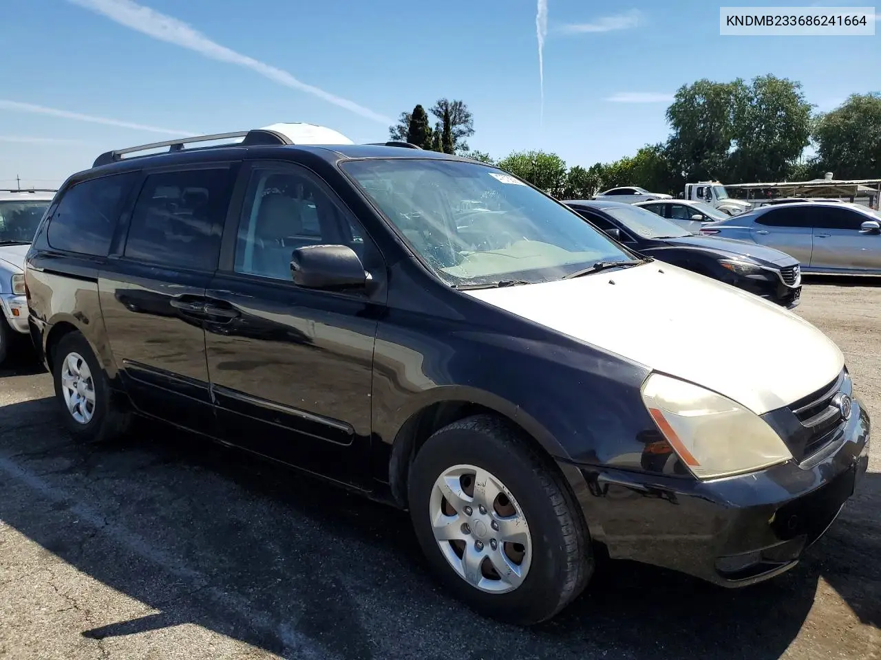 KNDMB233686241664 2008 Kia Sedona Ex