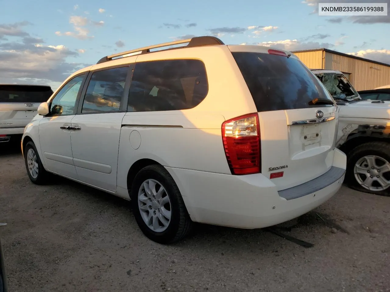 KNDMB233586199388 2008 Kia Sedona Ex