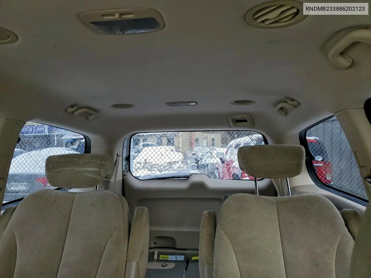 KNDMB233886202123 2008 Kia Sedona Ex