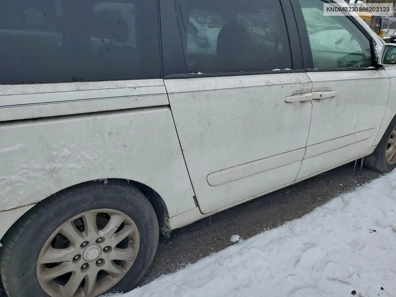 KNDMB233886202123 2008 Kia Sedona Ex