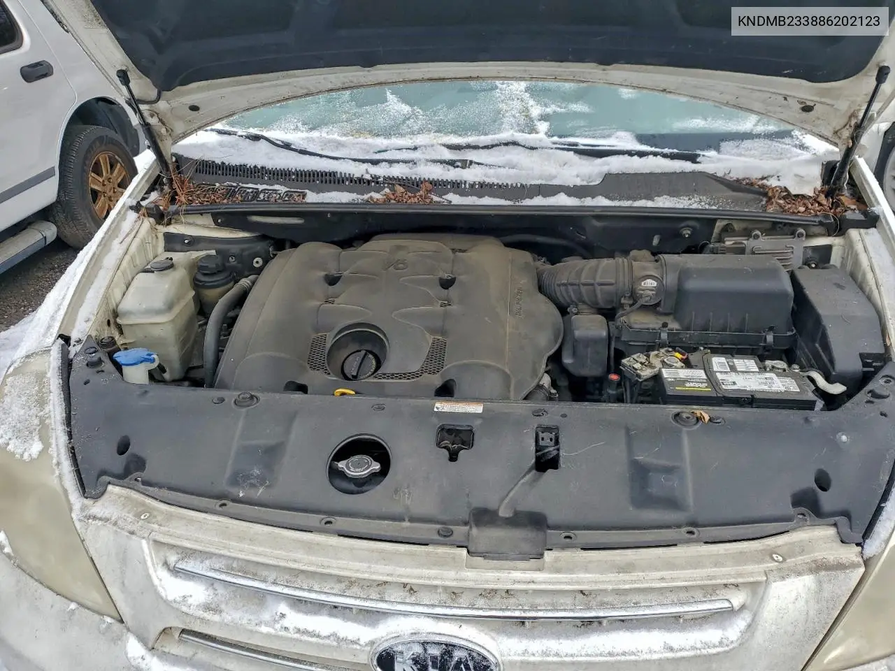 KNDMB233886202123 2008 Kia Sedona Ex