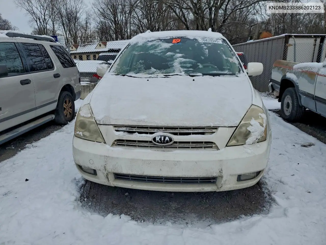 KNDMB233886202123 2008 Kia Sedona Ex