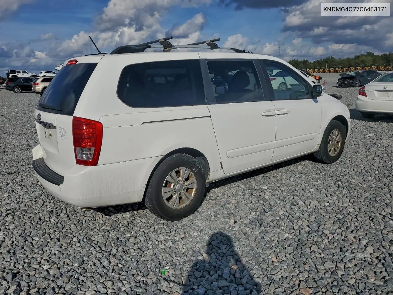 KNDMG4C77C6463171 2012 Kia Sedona Lx