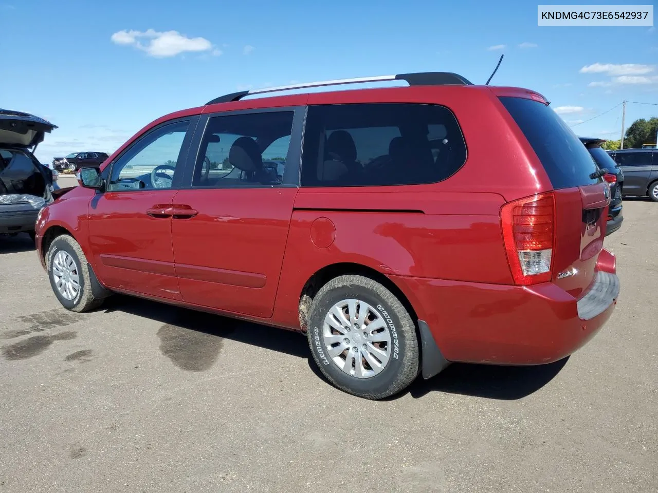 KNDMG4C73E6542937 2014 Kia Sedona Lx