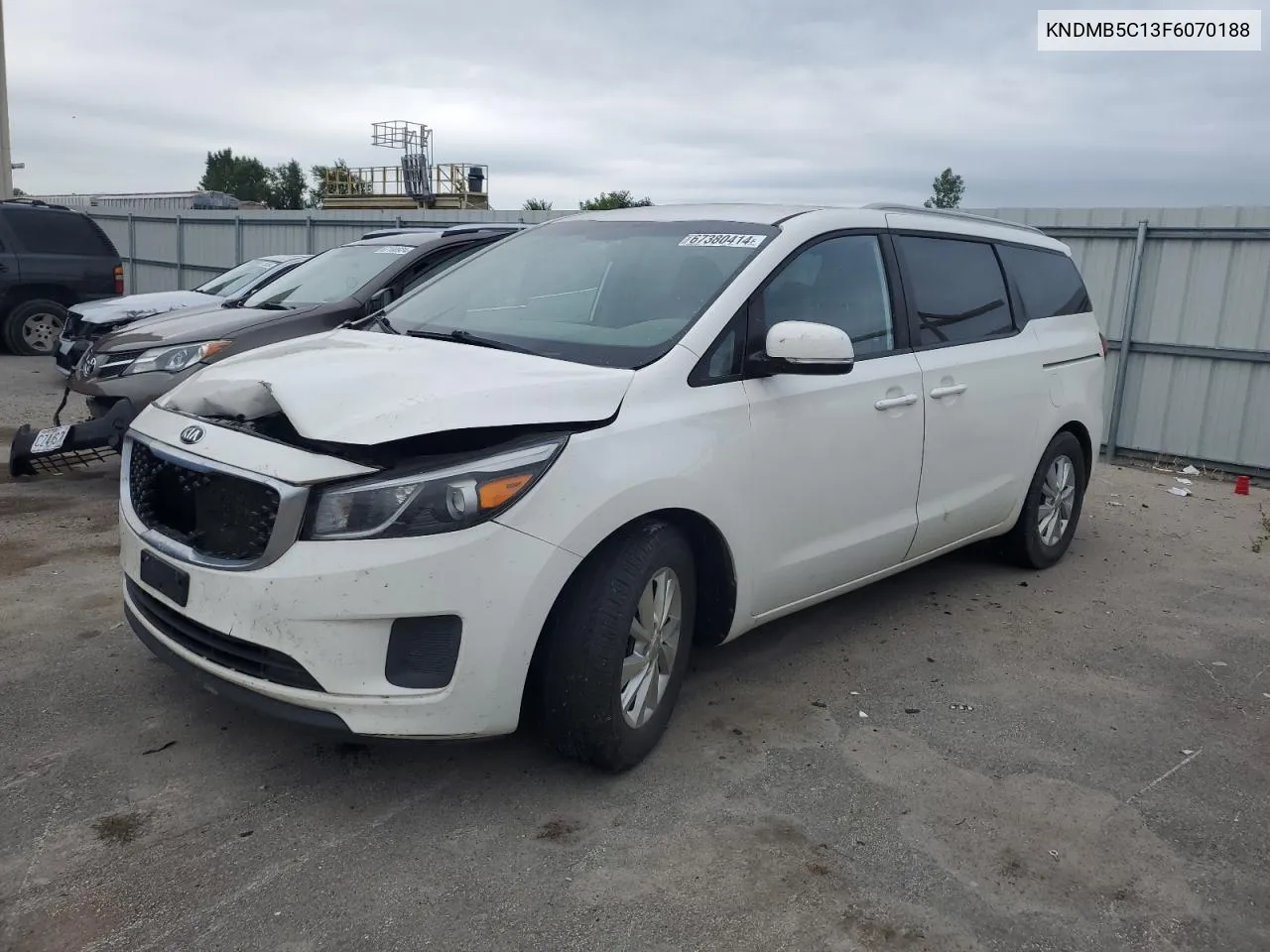 KNDMB5C13F6070188 2015 Kia Sedona Lx