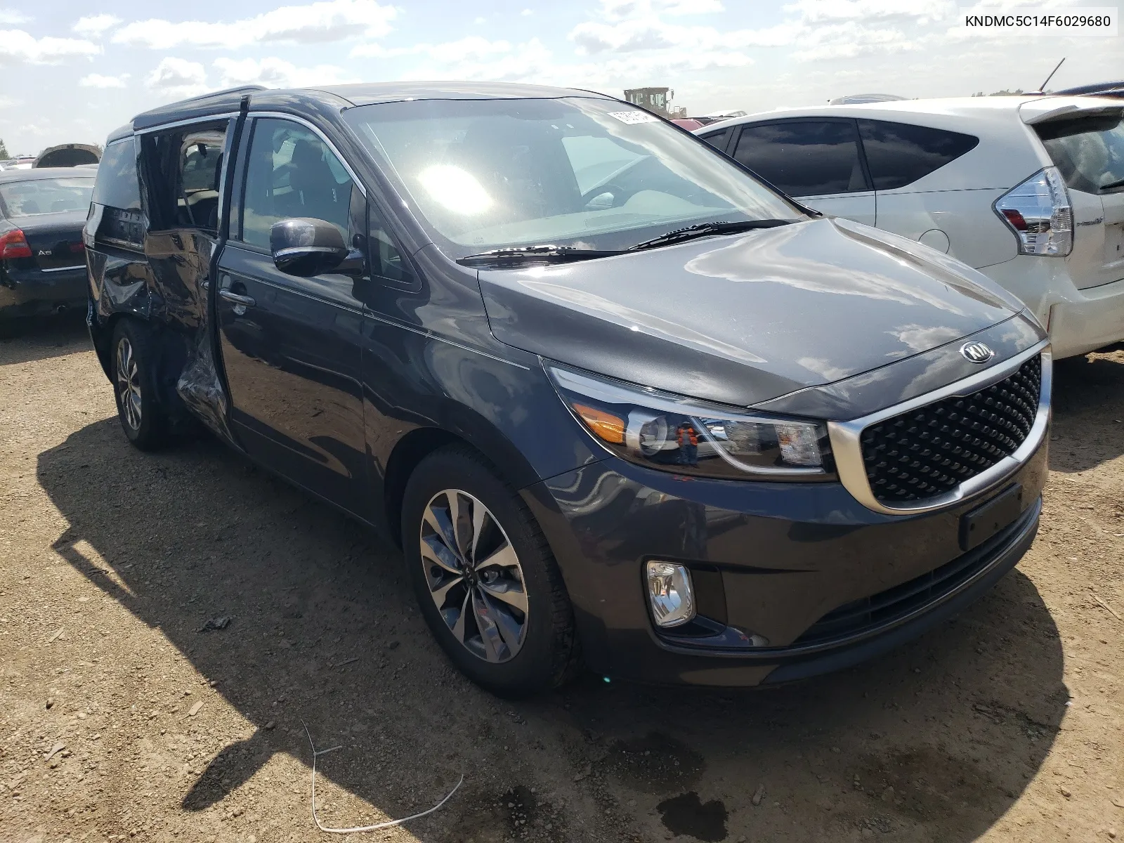 KNDMC5C14F6029680 2015 Kia Sedona Ex