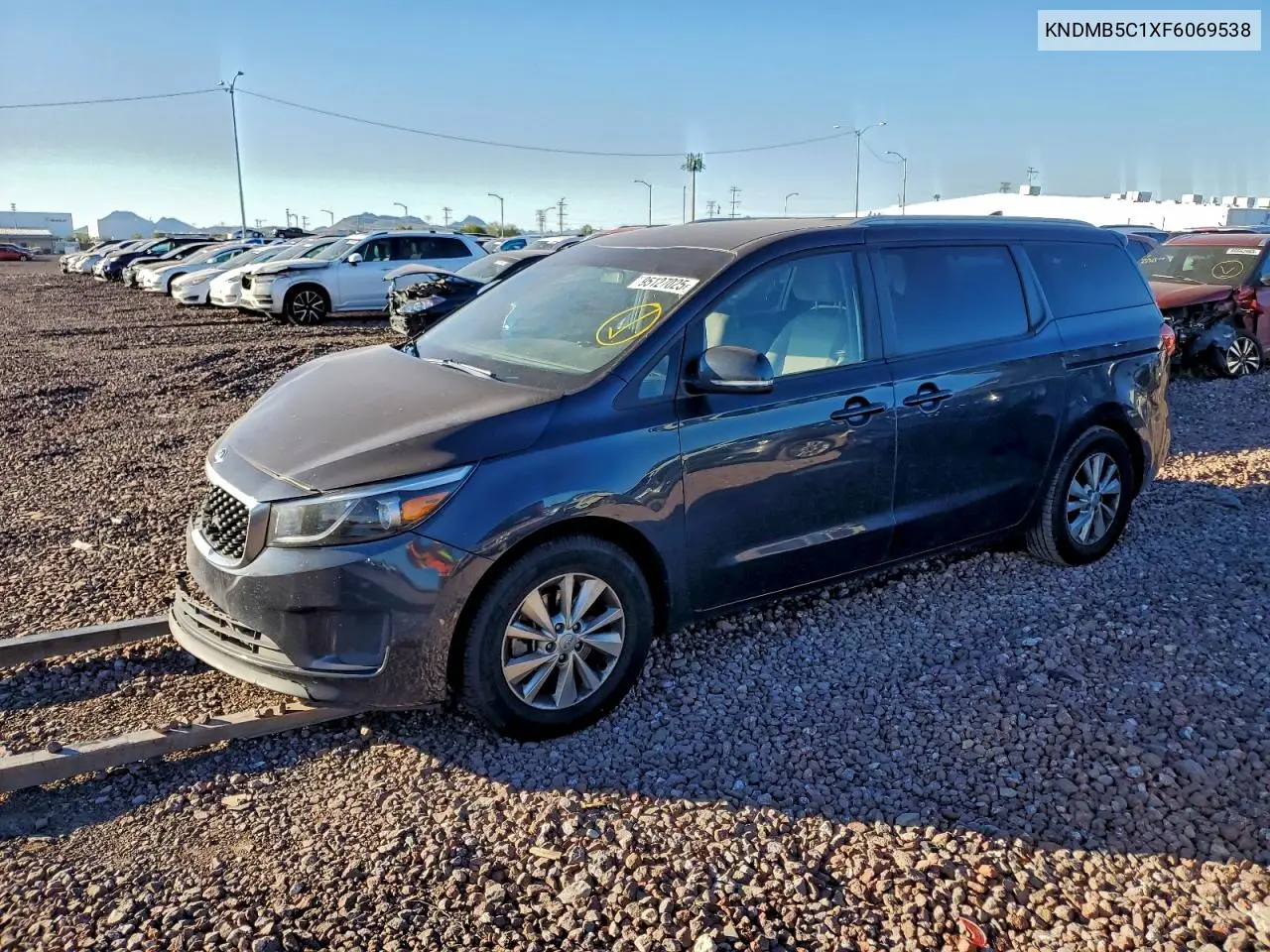 KNDMB5C1XF6069538 2015 Kia Sedona Lx