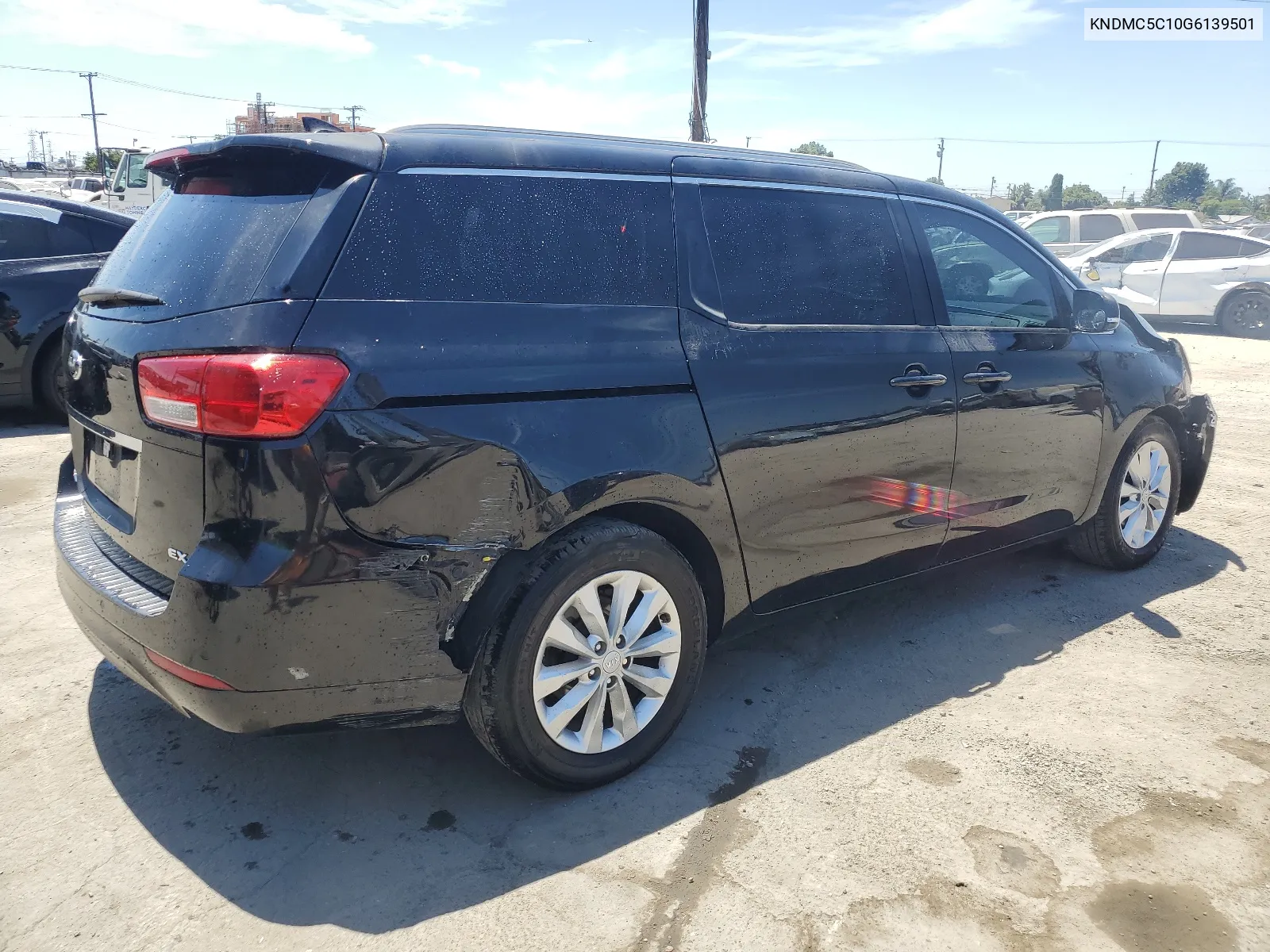 KNDMC5C10G6139501 2016 Kia Sedona Ex