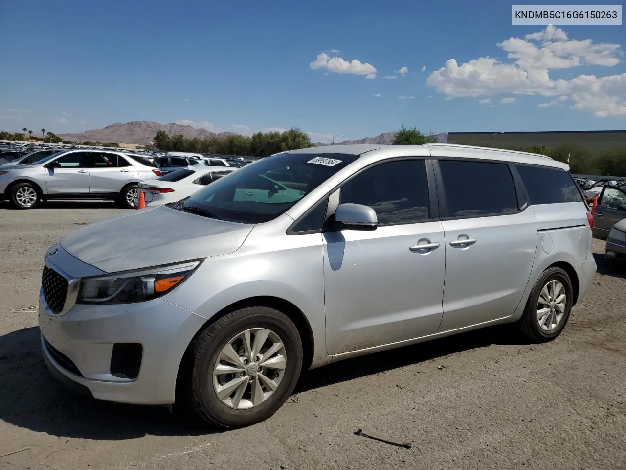 KNDMB5C16G6150263 2016 Kia Sedona Lx