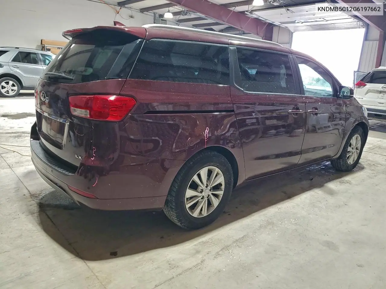 KNDMB5C12G6197662 2016 Kia Sedona Lx