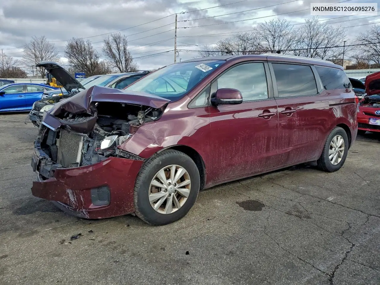 KNDMB5C12G6095276 2016 Kia Sedona Lx