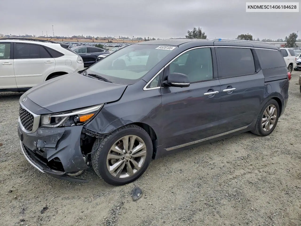 KNDME5C14G6184628 2016 Kia Sedona Sxl