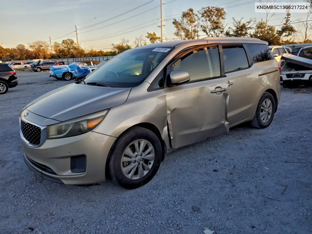 KNDMB5C13G6217224 2016 Kia Sedona Lx