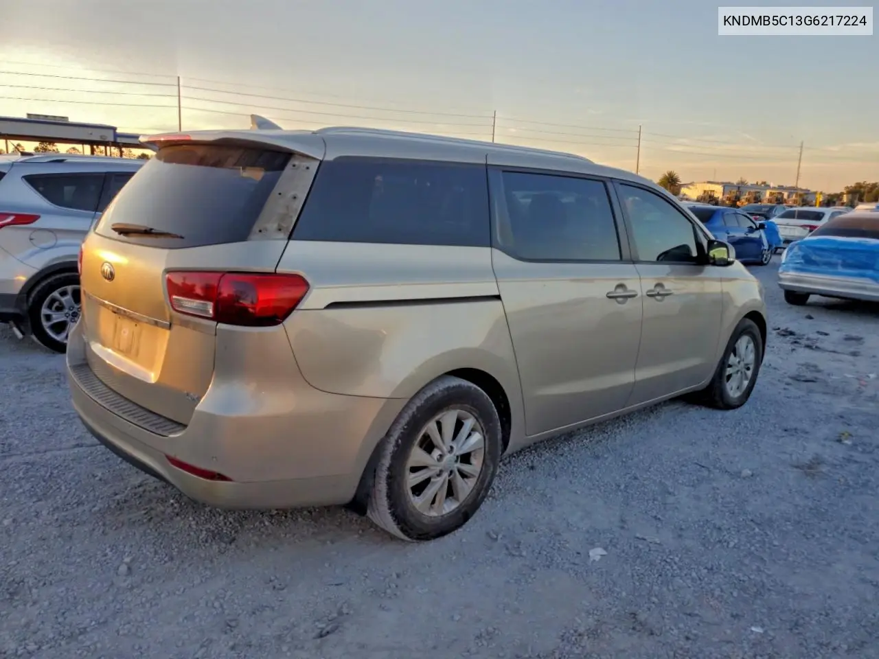 KNDMB5C13G6217224 2016 Kia Sedona Lx