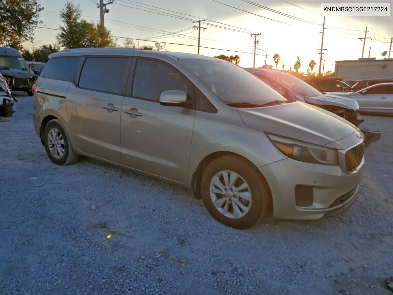 KNDMB5C13G6217224 2016 Kia Sedona Lx