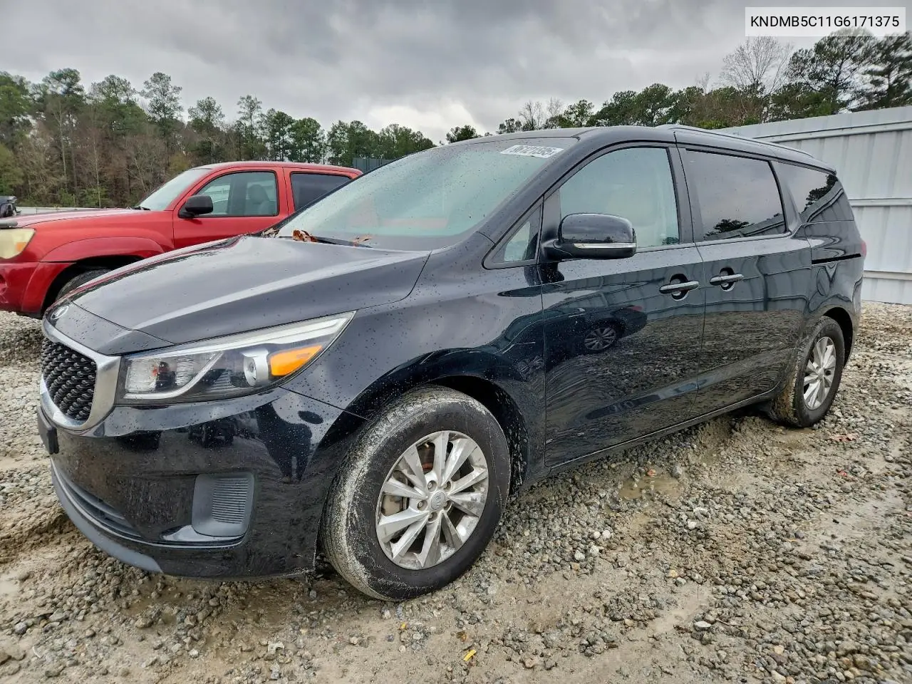 KNDMB5C11G6171375 2016 Kia Sedona Lx