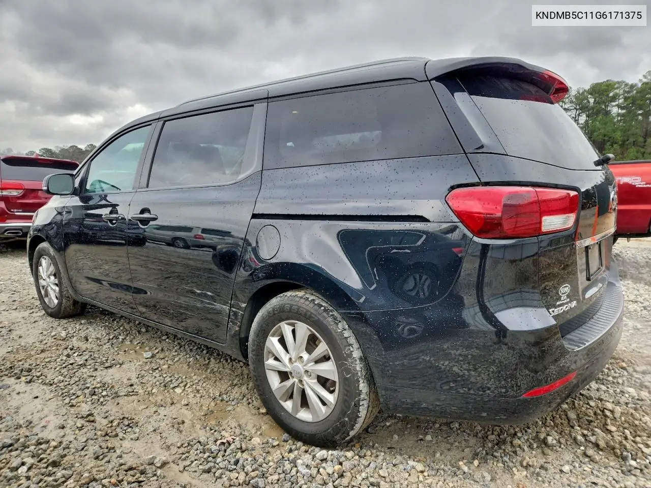 KNDMB5C11G6171375 2016 Kia Sedona Lx
