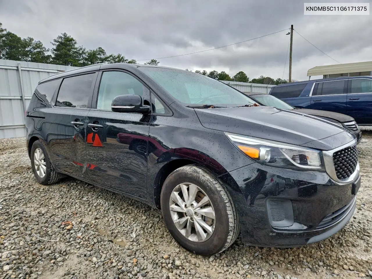 KNDMB5C11G6171375 2016 Kia Sedona Lx