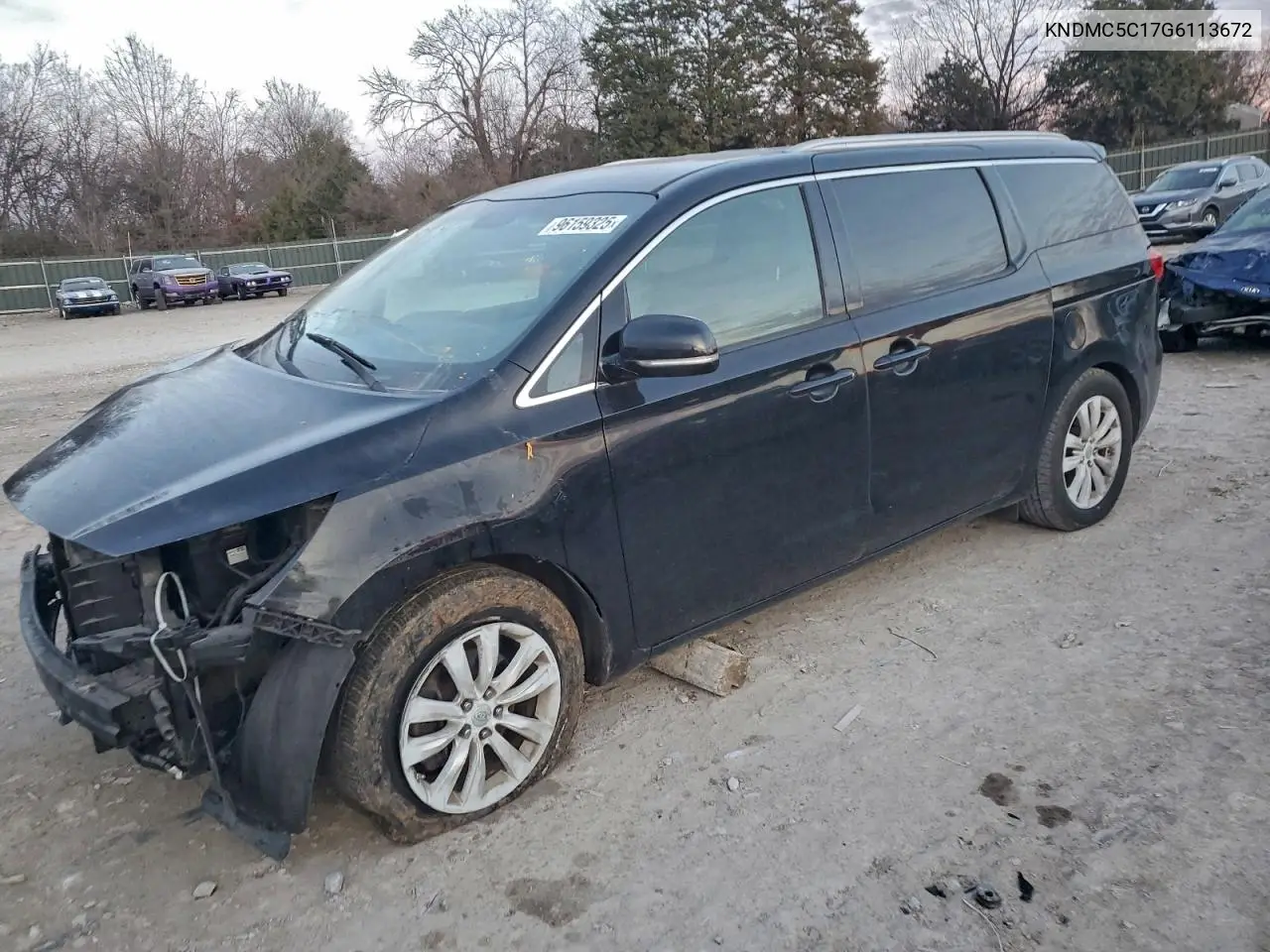 KNDMC5C17G6113672 2016 Kia Sedona Ex