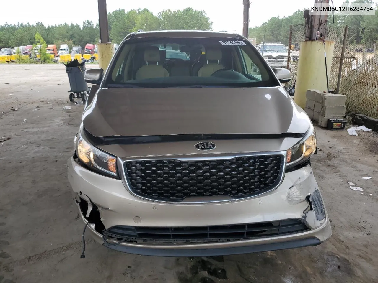 KNDMB5C12H6284754 2017 Kia Sedona Lx