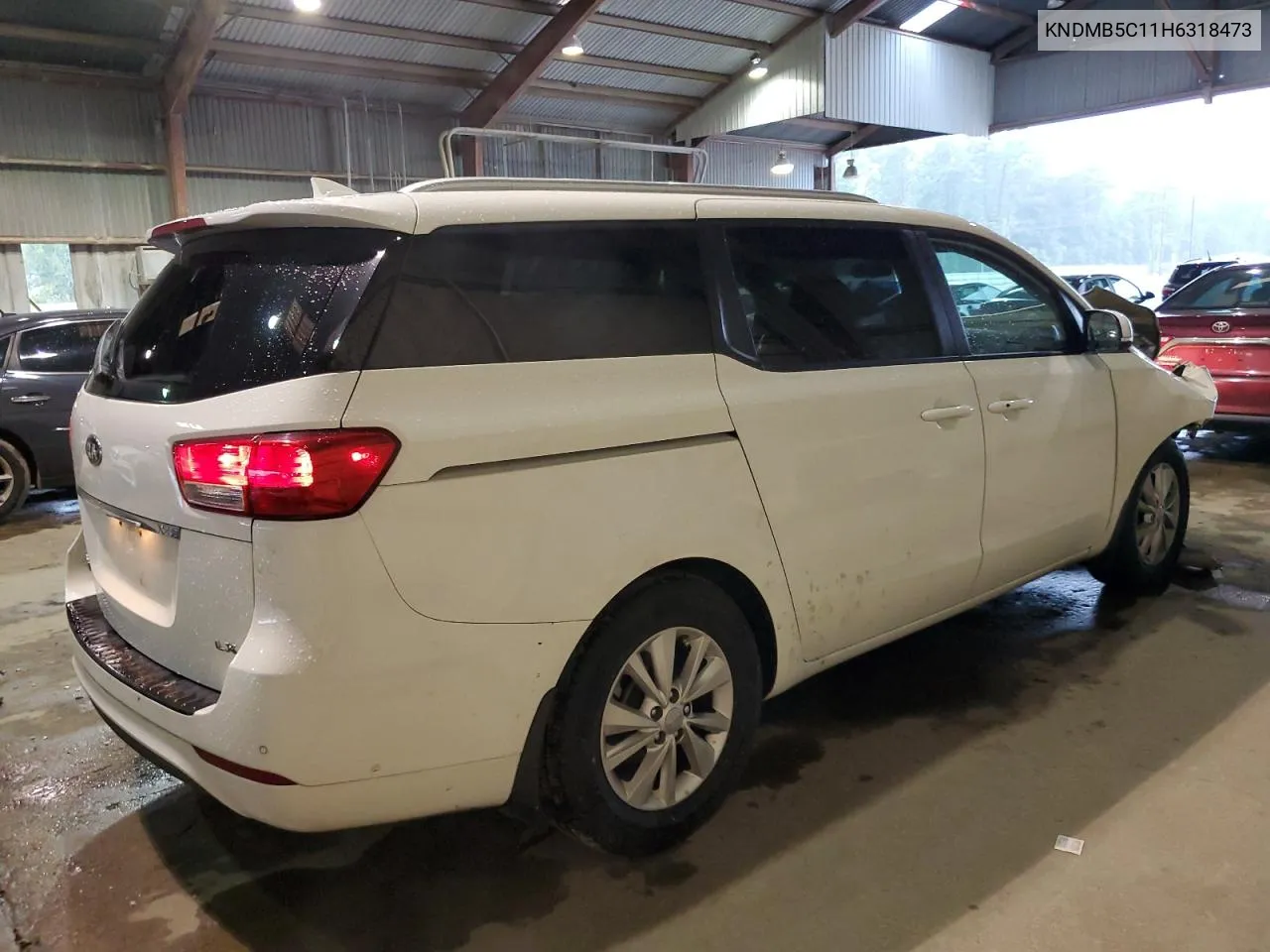 KNDMB5C11H6318473 2017 Kia Sedona Lx