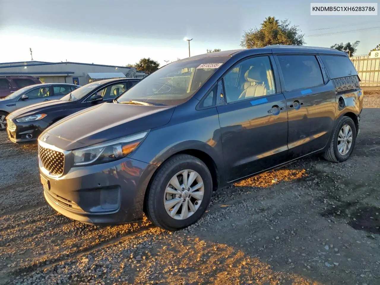 KNDMB5C1XH6283786 2017 Kia Sedona Lx