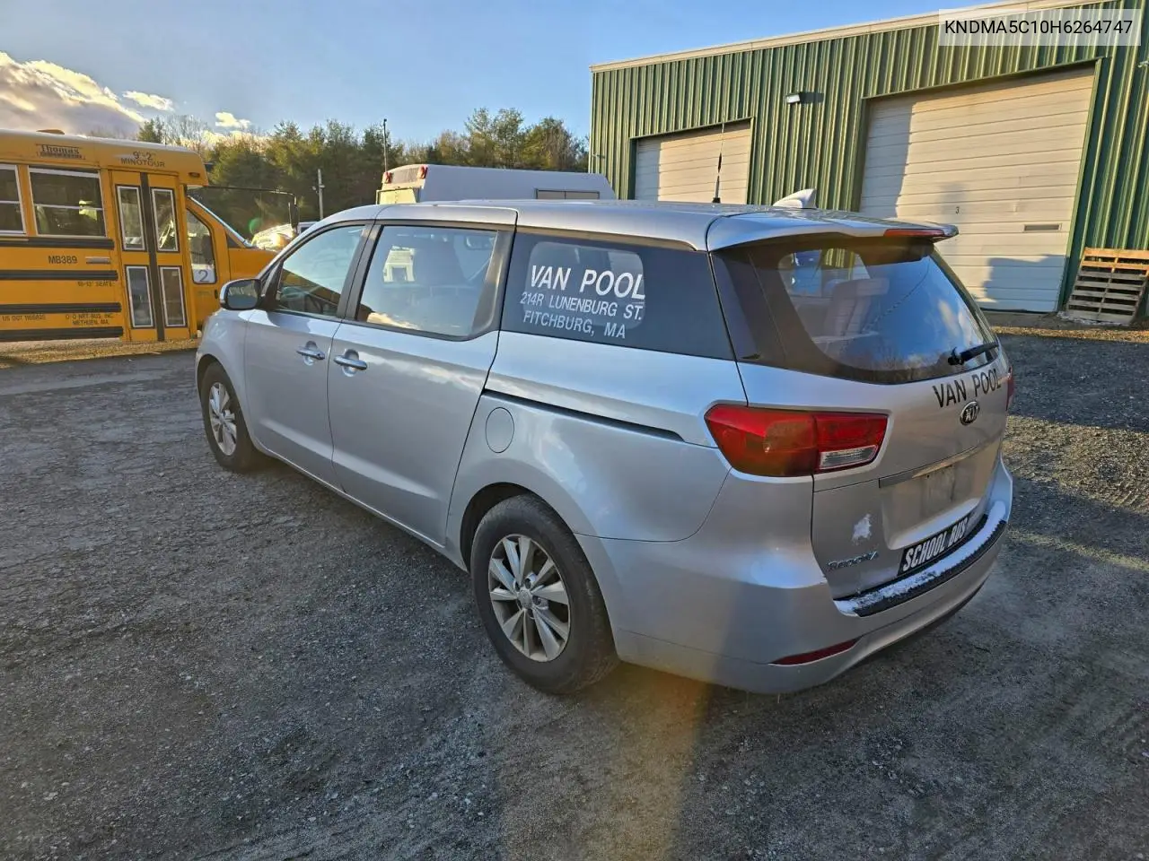 KNDMA5C10H6264747 2017 Kia Sedona L