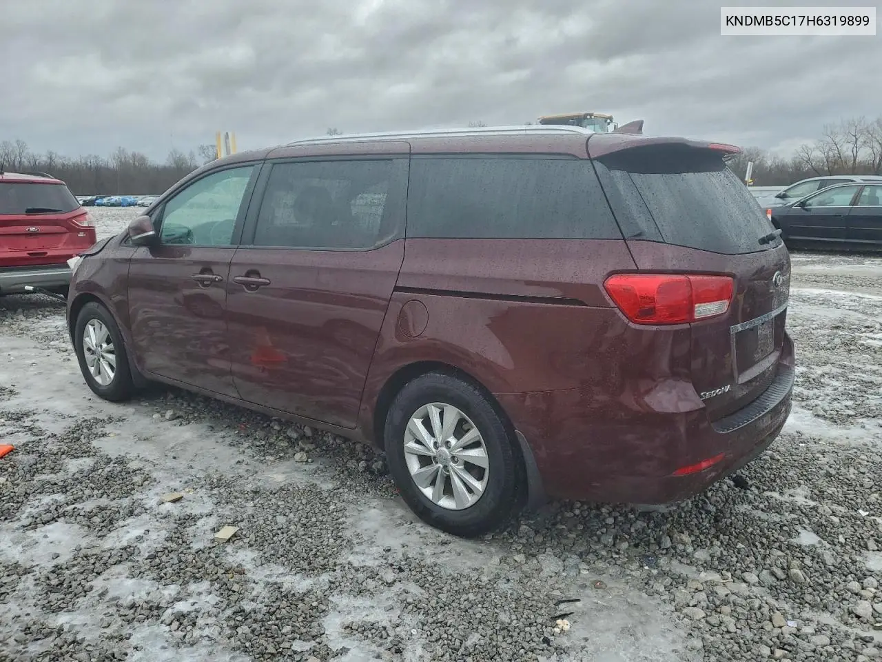KNDMB5C17H6319899 2017 Kia Sedona Lx