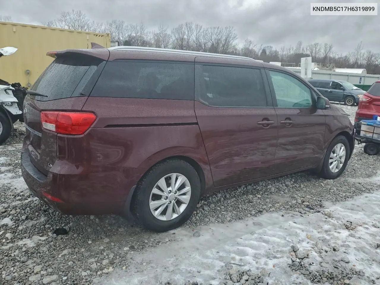 KNDMB5C17H6319899 2017 Kia Sedona Lx