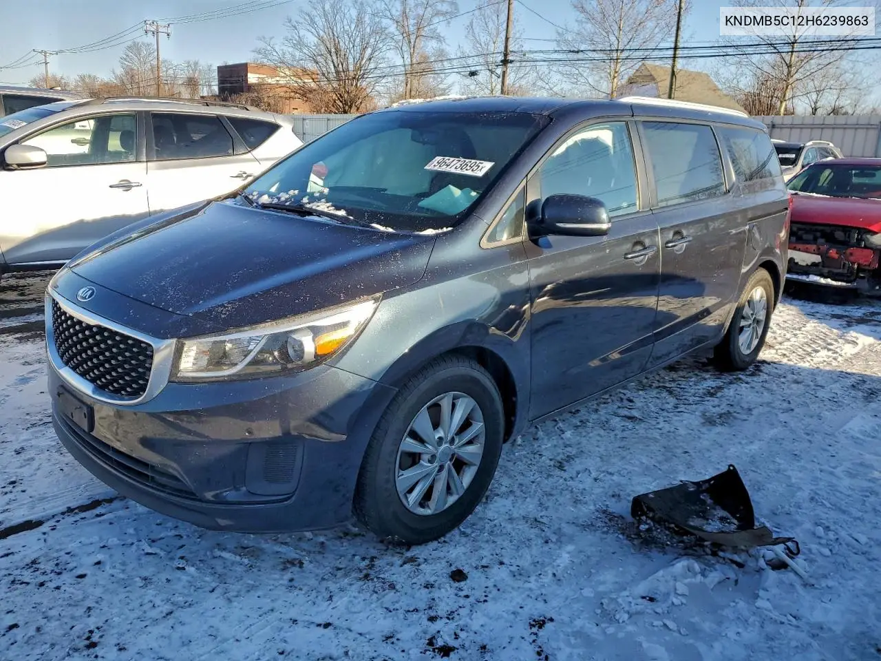 KNDMB5C12H6239863 2017 Kia Sedona Lx