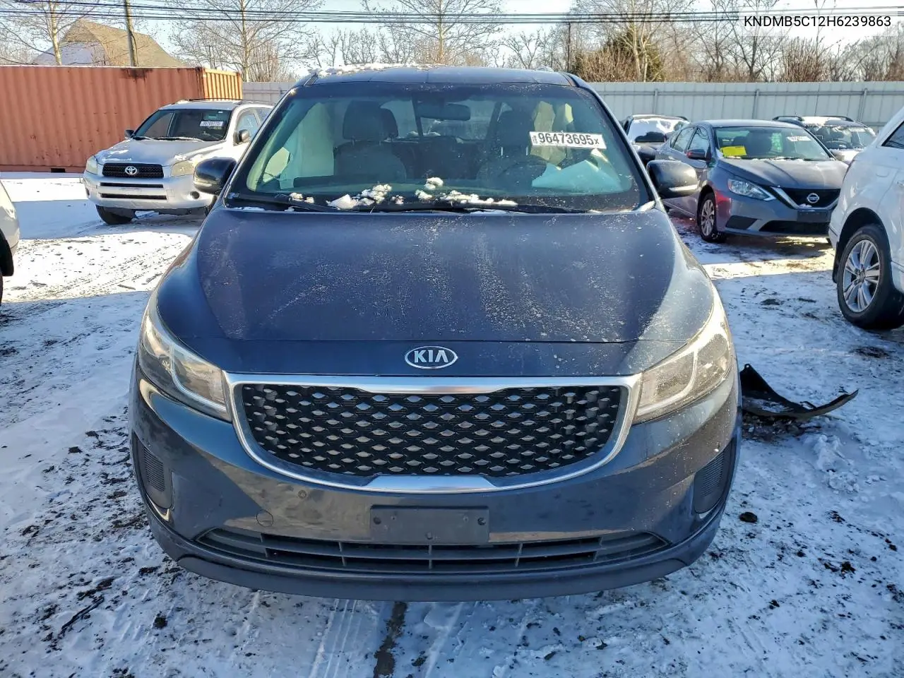 KNDMB5C12H6239863 2017 Kia Sedona Lx