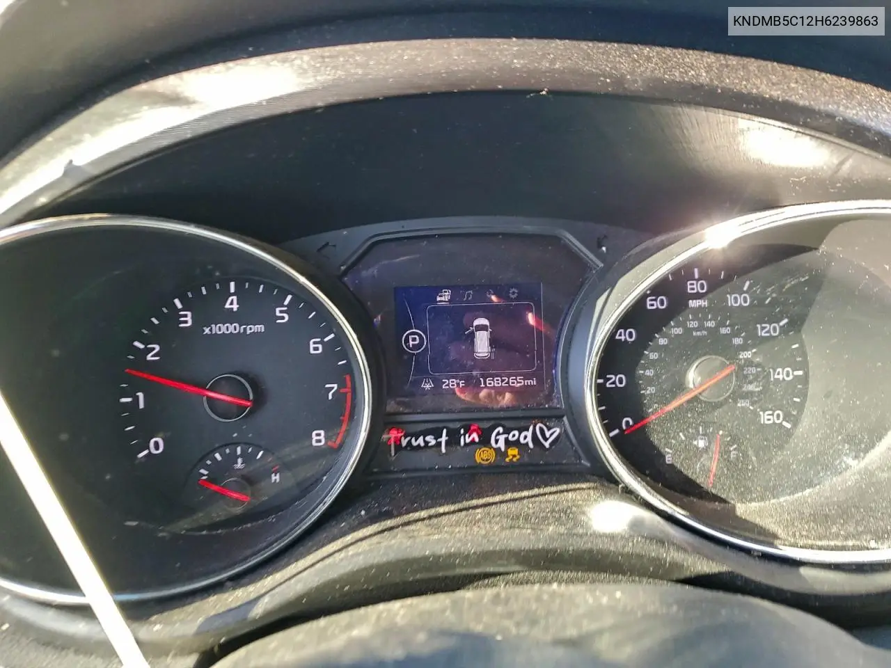 KNDMB5C12H6239863 2017 Kia Sedona Lx