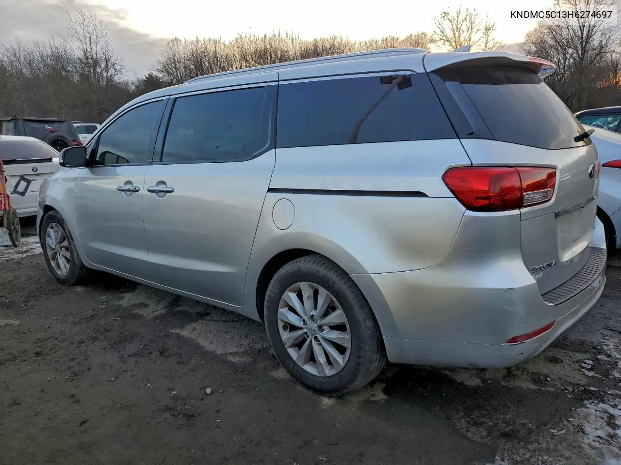 KNDMC5C13H6274697 2017 Kia Sedona Ex