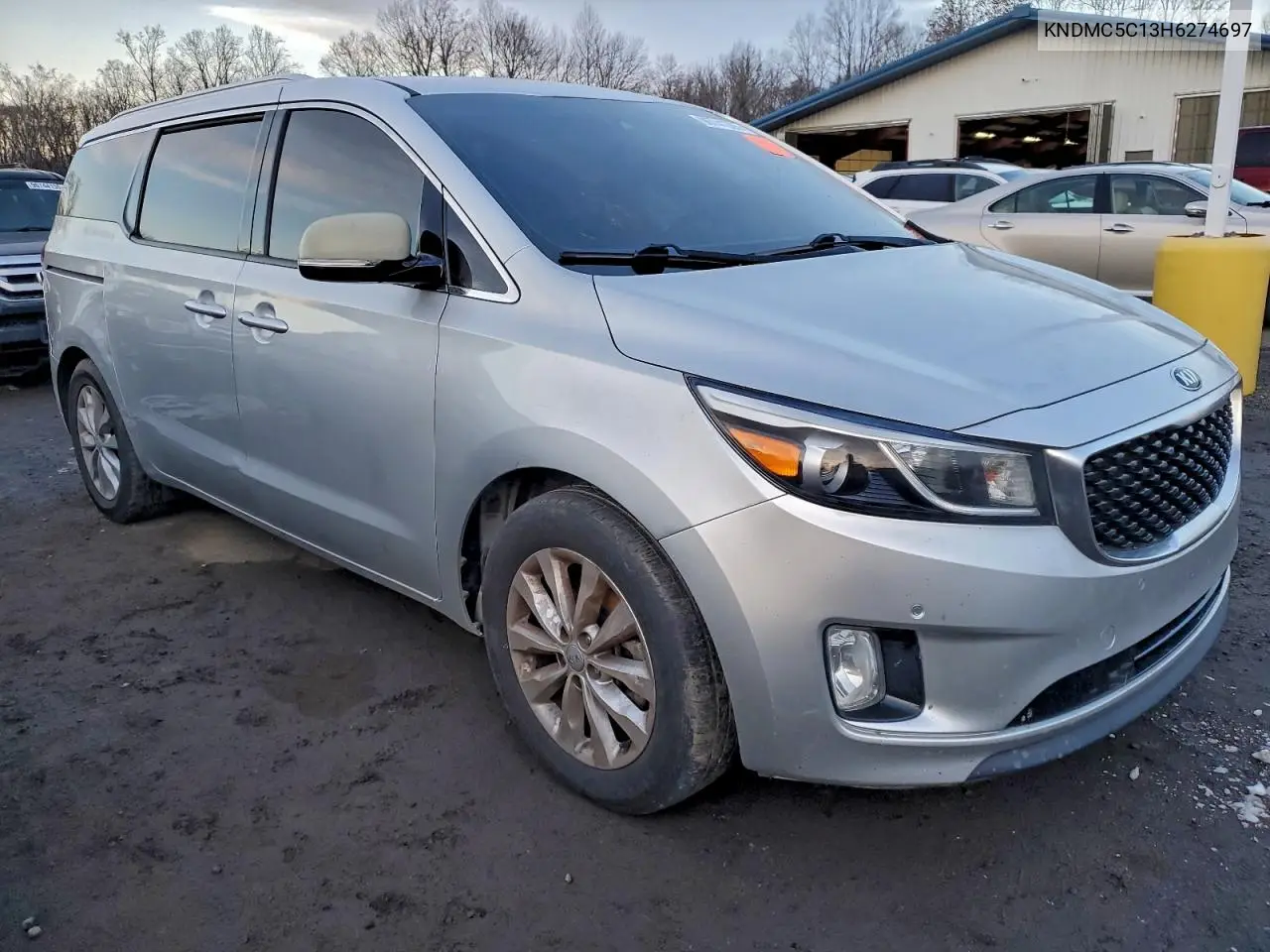 KNDMC5C13H6274697 2017 Kia Sedona Ex