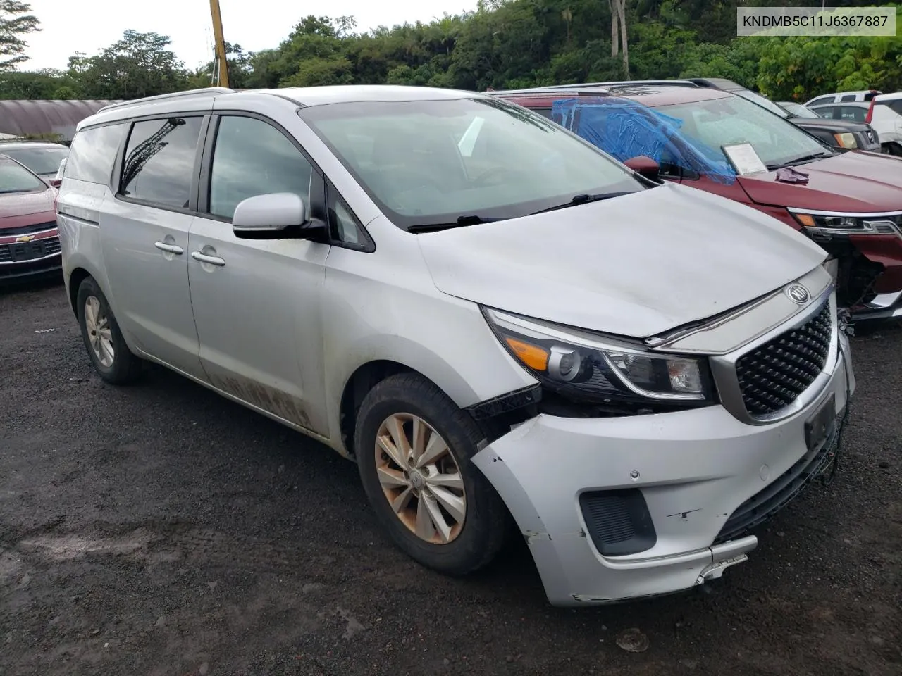 KNDMB5C11J6367887 2018 Kia Sedona Lx