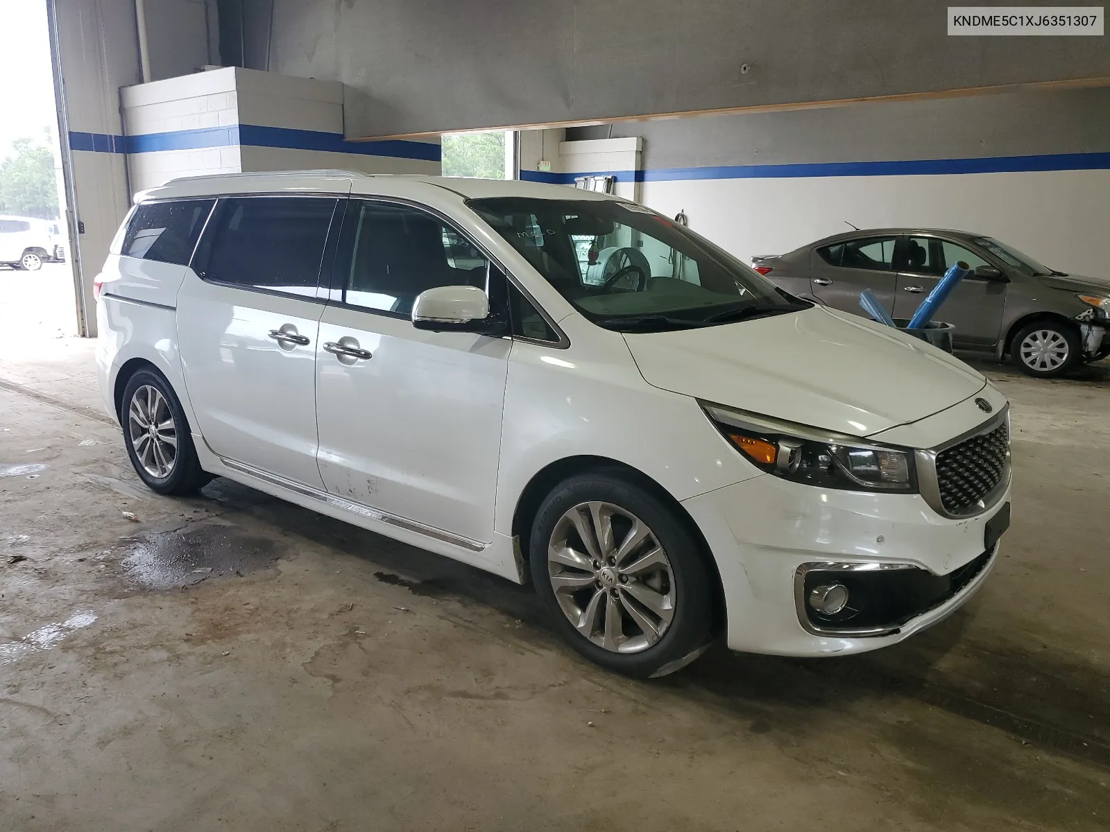 KNDME5C1XJ6351307 2018 Kia Sedona Sxl