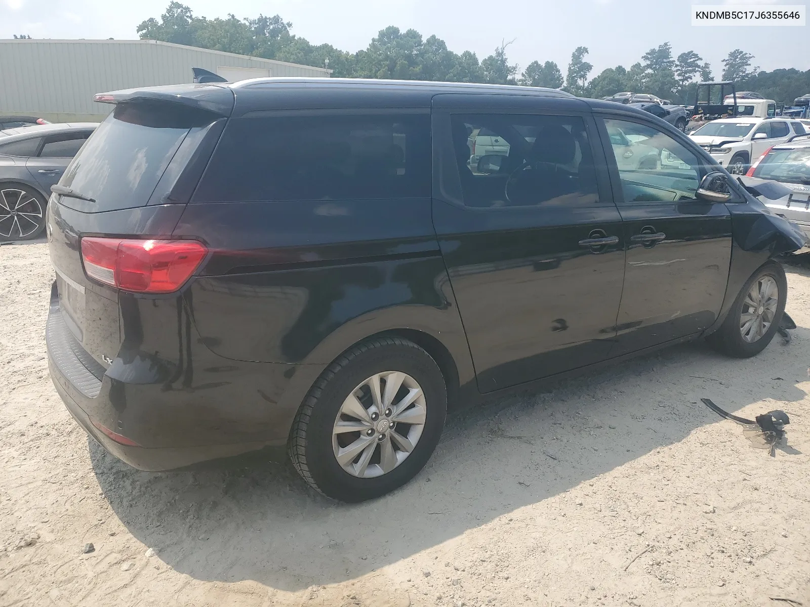 KNDMB5C17J6355646 2018 Kia Sedona Lx