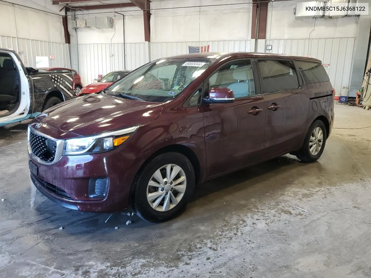 KNDMB5C15J6368122 2018 Kia Sedona Lx