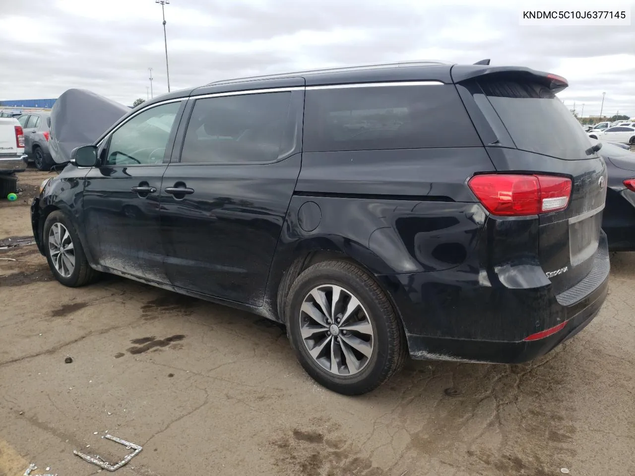 KNDMC5C10J6377145 2018 Kia Sedona Ex