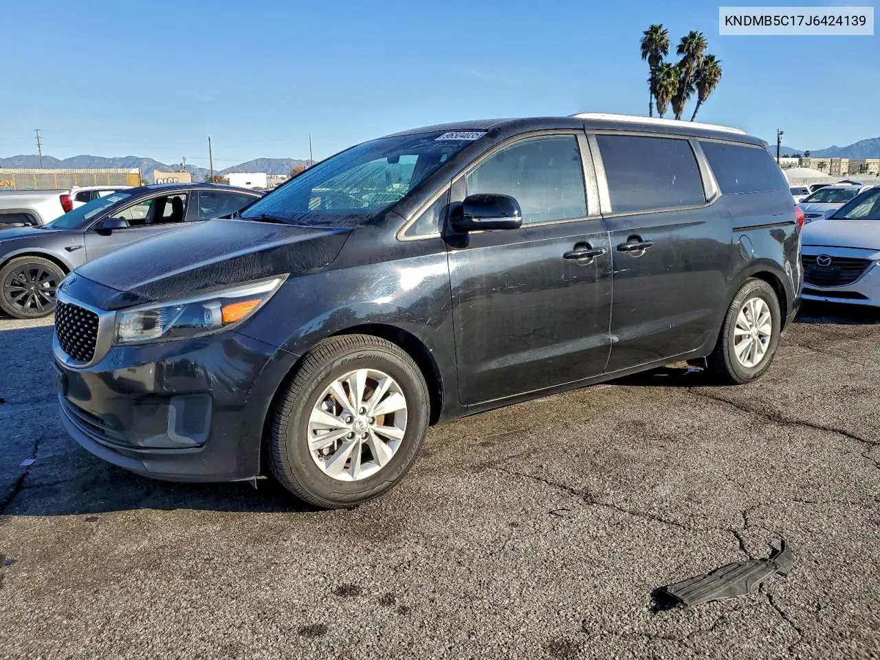 KNDMB5C17J6424139 2018 Kia Sedona Lx