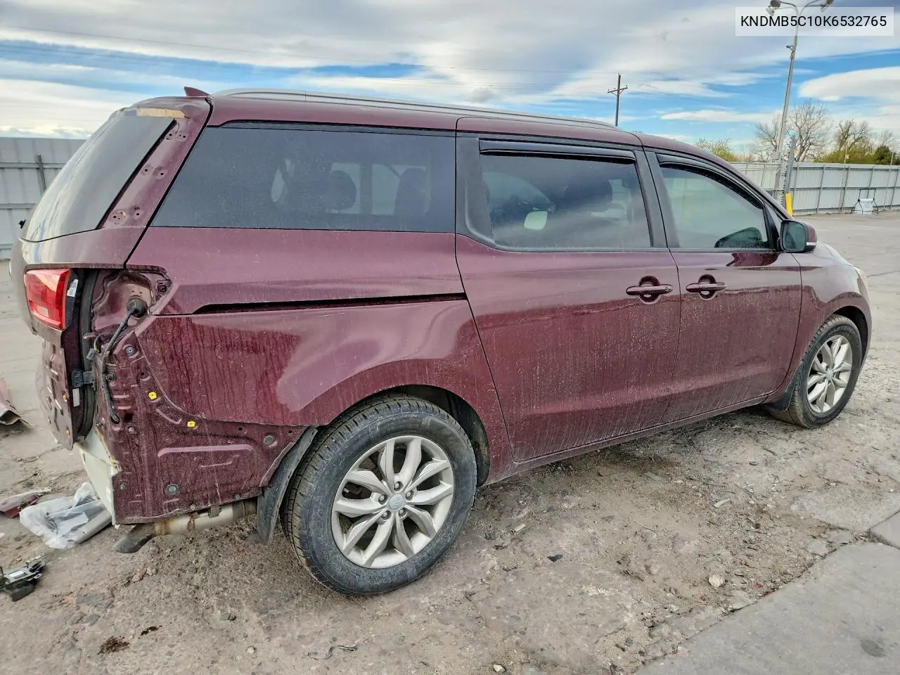 KNDMB5C10K6532765 2019 Kia Sedona Ex