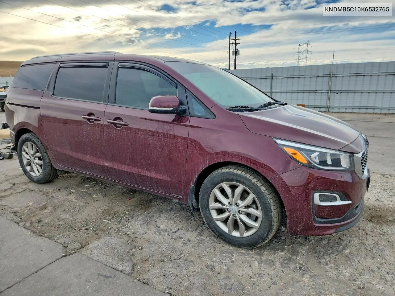 KNDMB5C10K6532765 2019 Kia Sedona Ex