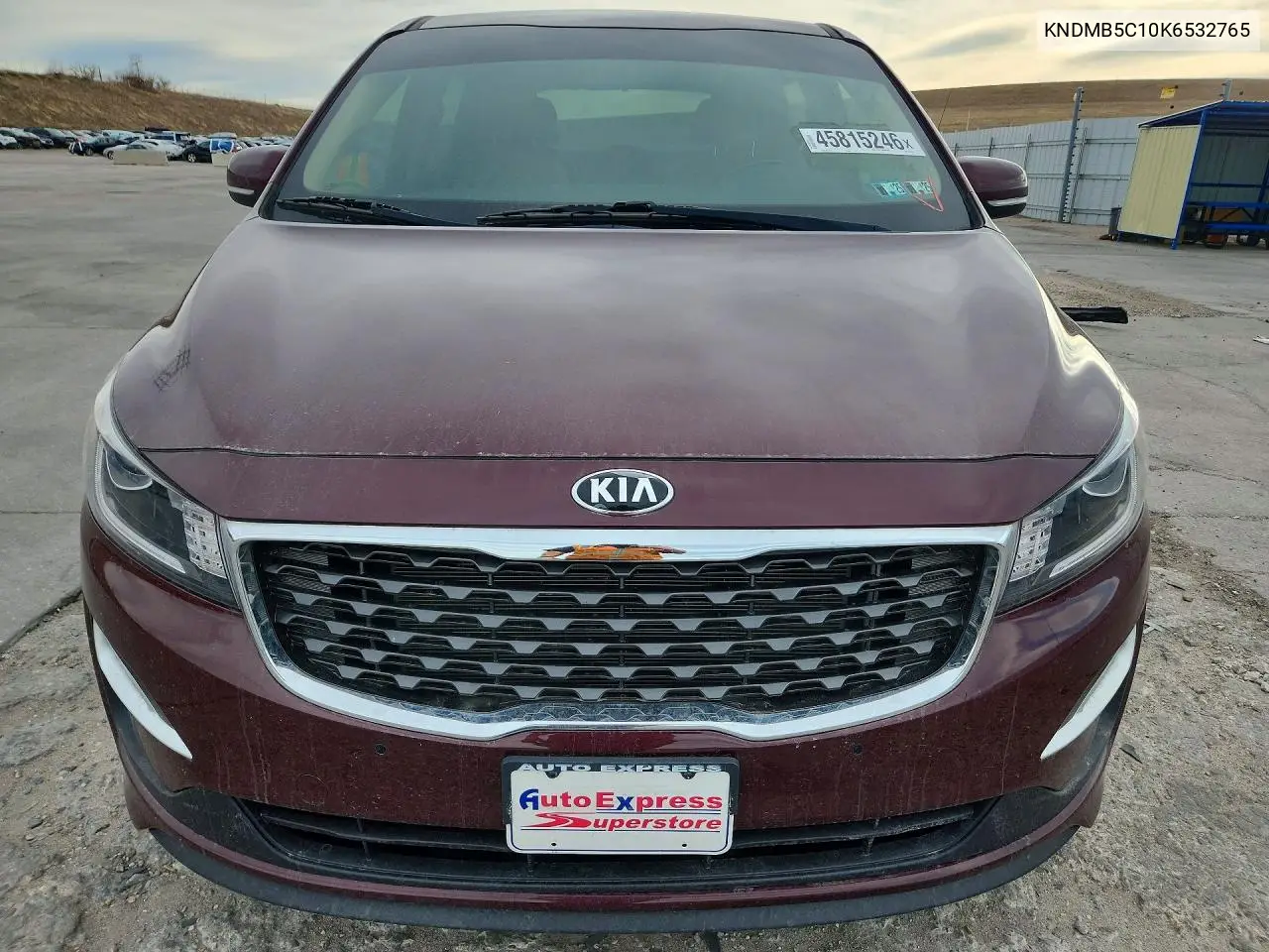 KNDMB5C10K6532765 2019 Kia Sedona Ex