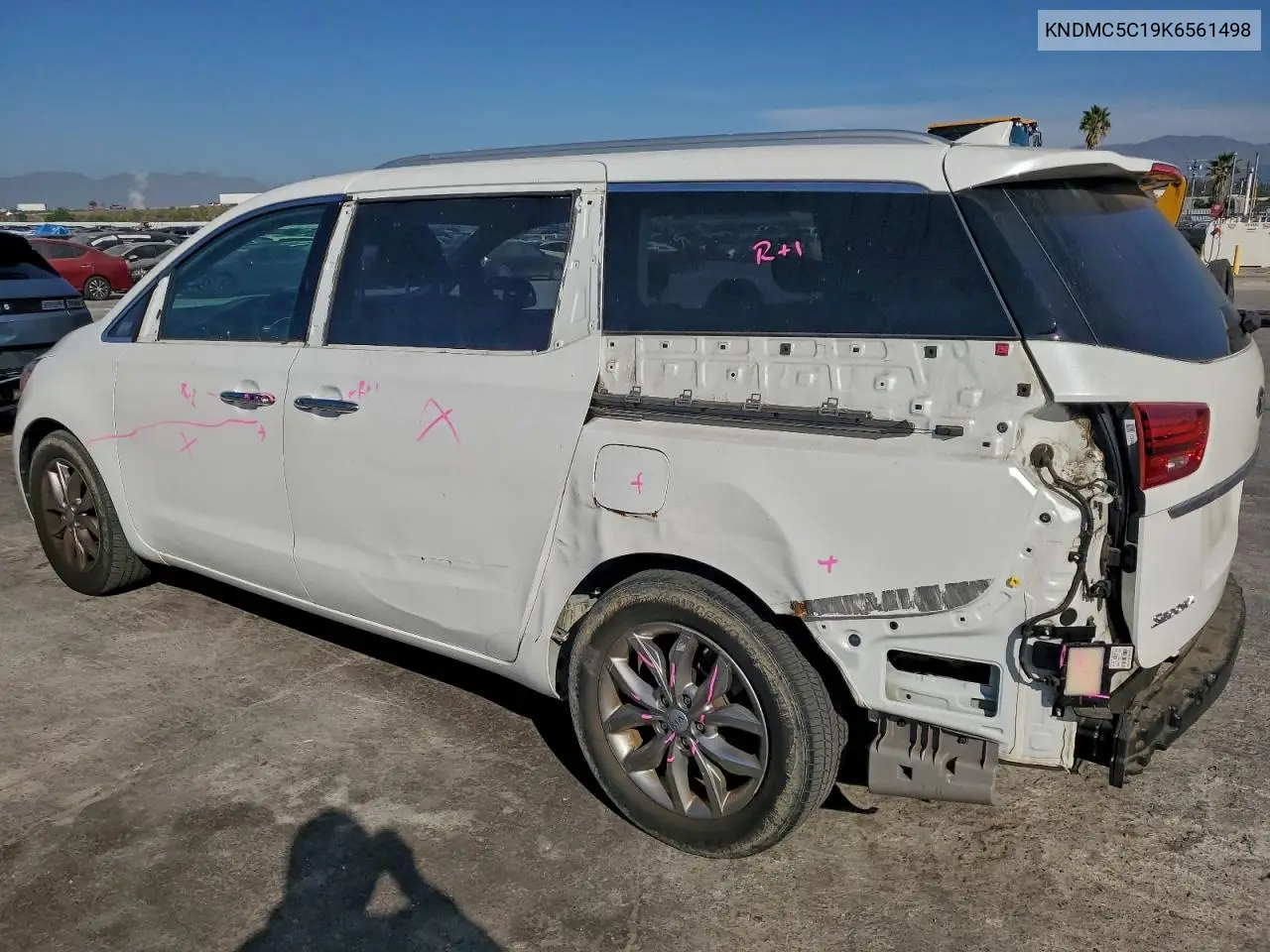KNDMC5C19K6561498 2019 Kia Sedona Ex