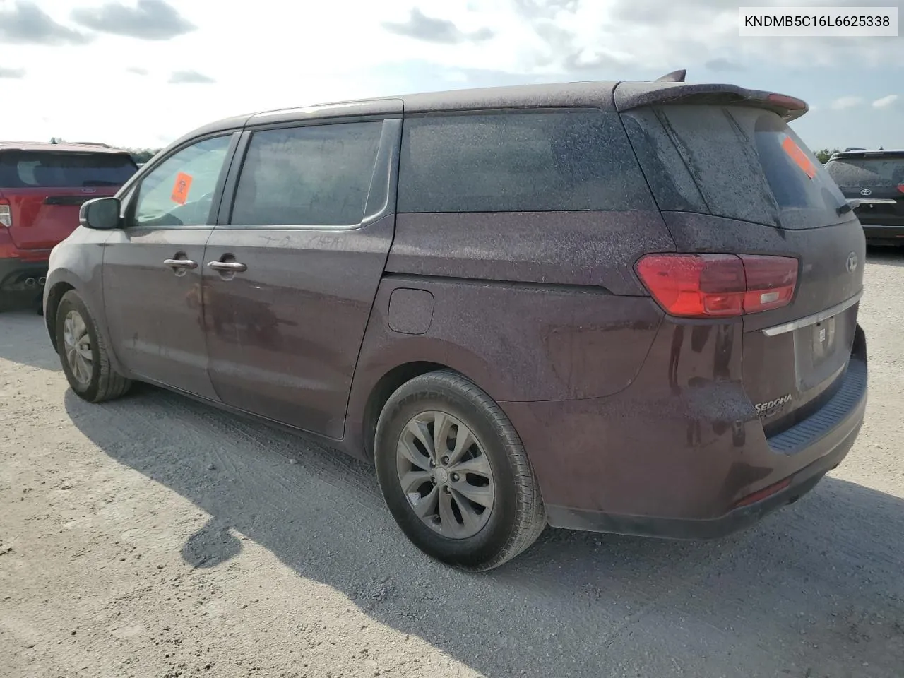 KNDMB5C16L6625338 2020 Kia Sedona Lx