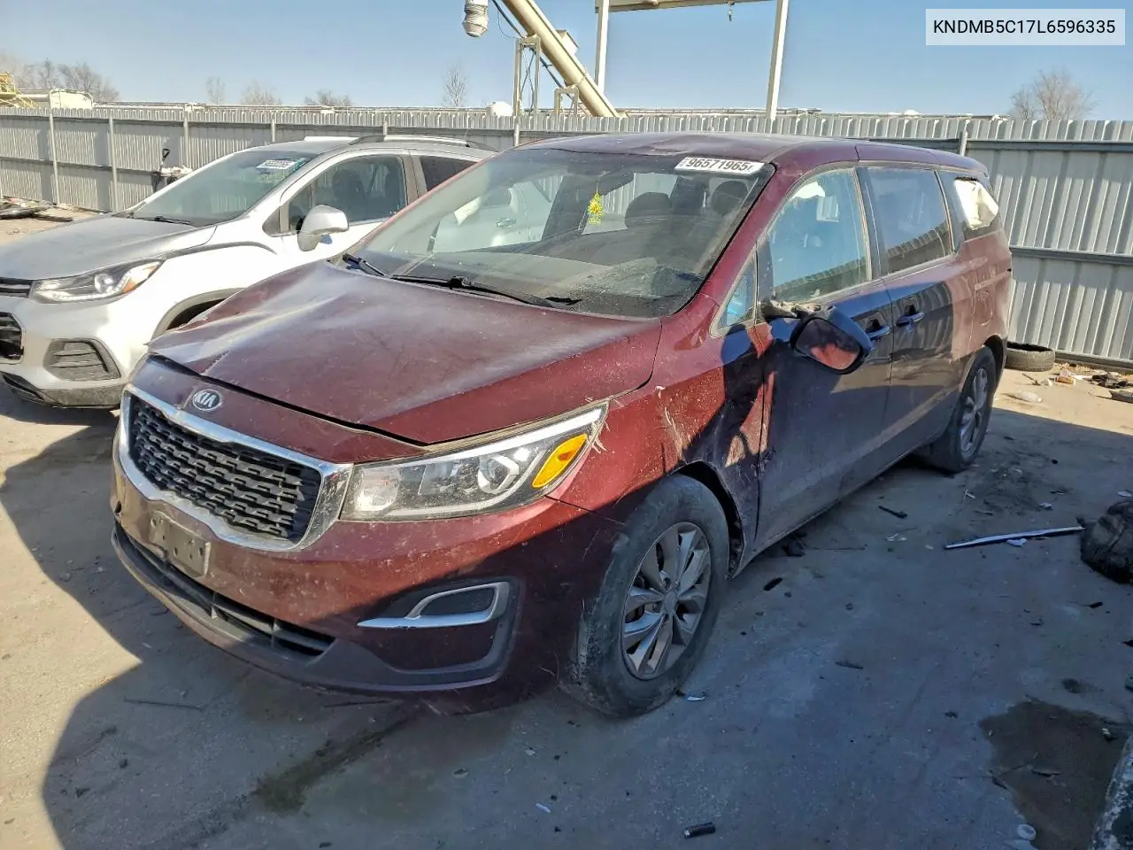 KNDMB5C17L6596335 2020 Kia Sedona Lx