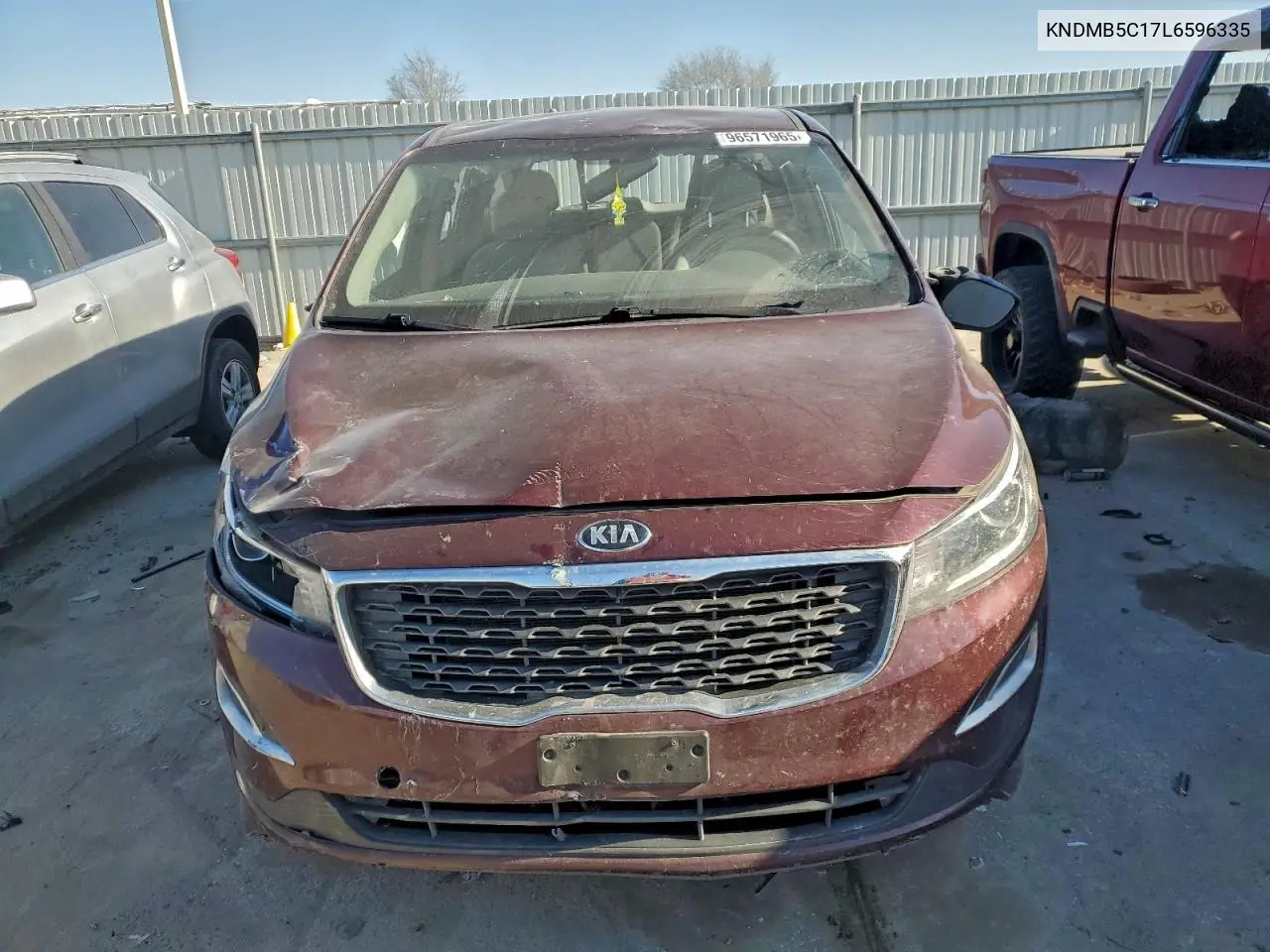 KNDMB5C17L6596335 2020 Kia Sedona Lx